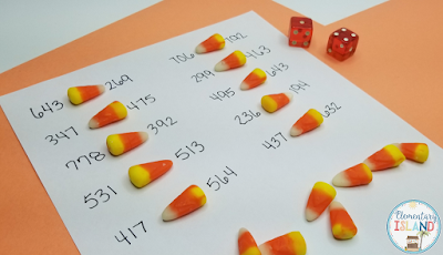 These halloween / fall school activities will have your students engaged and having fun all season!  I have you covered for teaching just about every content area!  Candy corn, a free printable, and a few ideas are all you need to get through this season!  #elementaryisland #halloween #free