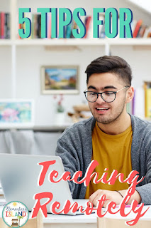 distance learning and remote teaching tips and tricks