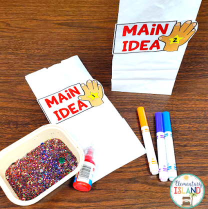 This fun hands-on activity is a great way for students to use critical thinking skills to identify how objects relate to one another while writing supporting details to discover the main idea.