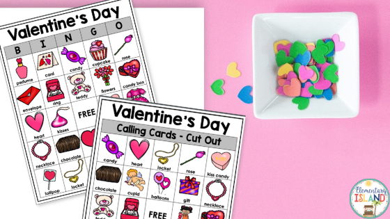 This is one of my student's favorite easy Valentine's day activities!
