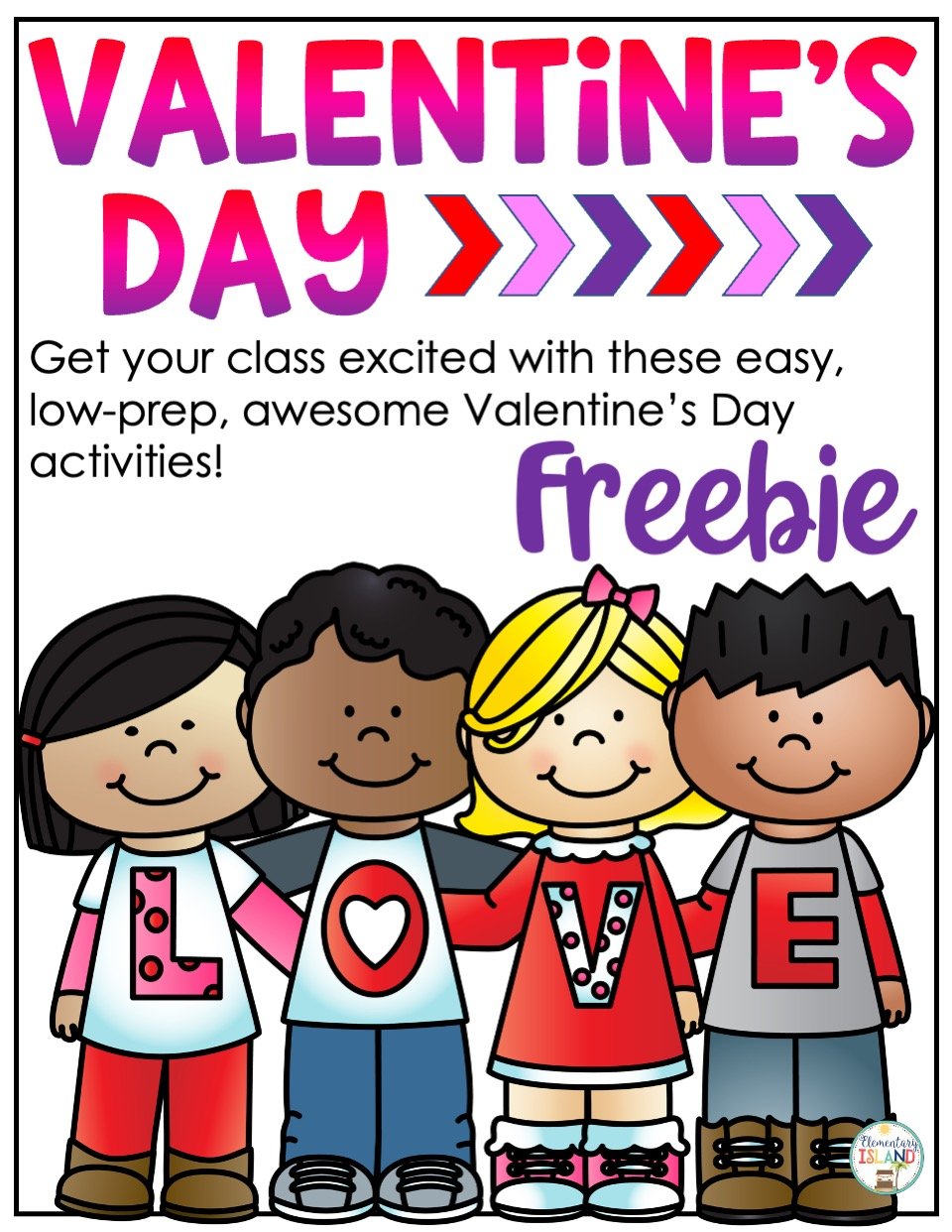 This freebie includes tons of ideas and templates for easy Valentine's day activities your students will love.