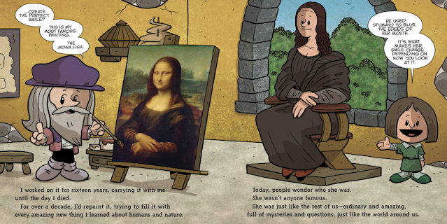 Brad Metzler writes an amazing biography series for elementary students like this one on Leonardo Da Vinci