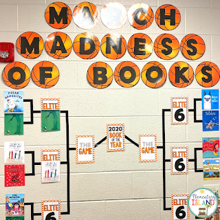 Think March Madness, but with Books! This book bracket is a great visual way to get your students pumped about Read Across America Day this year.