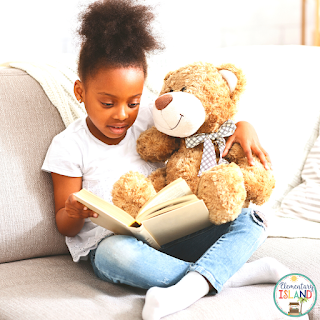 A reading accessory like a stuffed animal, flashlight, pillow, or silly glasses can help students get excited about reading during Read Across America Day celebrations