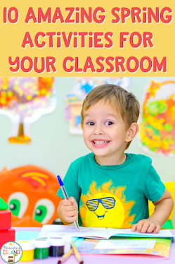 These 10 amazing spring activities for your classroom will keep your students excited about learning this spring. From math, to graphic organizers, to hands-on activities, spring learning is fun and engaging for you and your students. Whether you are focusing on math or literacy, these 10 activities are sure to be a huge hit in your classroom. Be sure to grab the Engaging Spring Activities FREEBIE to start using in your classroom today! #elementaryisland #springactivitiesforelementary #springmath #springliteracy