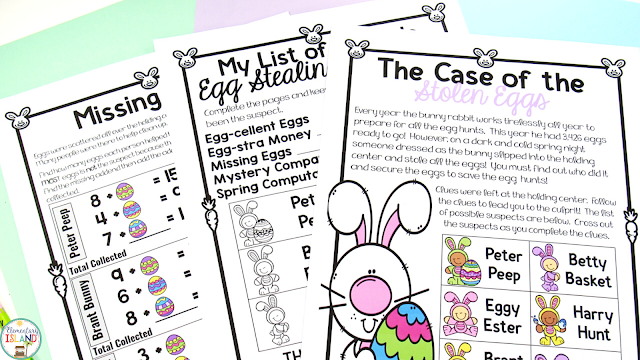 Add a little mystery to your amazing spring activities with this print-and-go activity students will love completing!