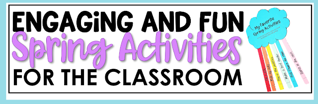 Grab this engaging spring activities FREEBIE to use in your classroom today!
