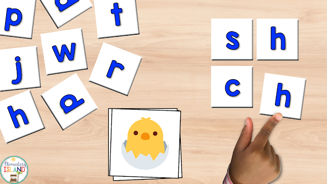 Hands-on activities like these are a great way to get in more challenge phonics practice your students will love and they are perfect for centers.