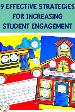 Increasing students engagement in your classroom doesn't have to be difficult or time consuming. Use these 9 effective and fun strategies in your classroom today to help with increasing student engagement in ways your students will love. From color by code activities, to hands on learning with STEM, your students will be excited to learn and won't want to stop. #stopandsmellthecrayons #studentengagement #increasingstudentengagement