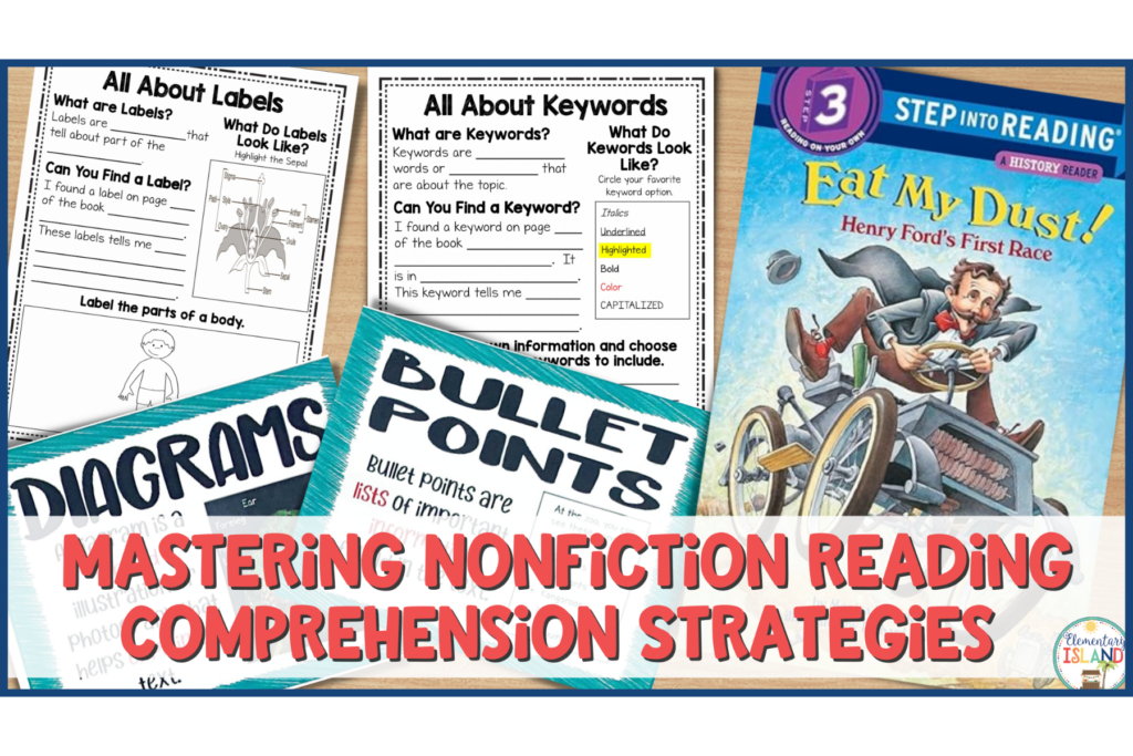 Help your students master nonfiction reading with these nonfiction reading comprehension strategies you can put into use in your classroom today.